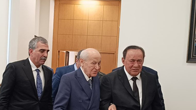 Alaattin Çakıcı'dan Bahçeli'ye ziyaret