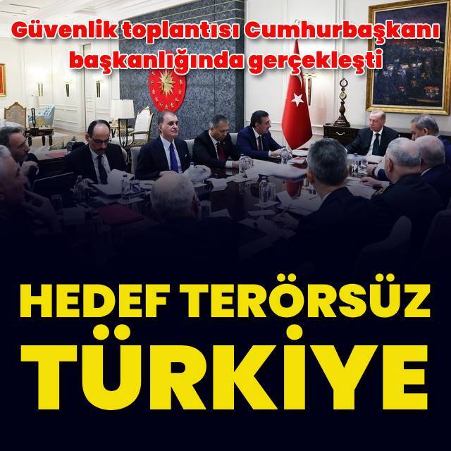 Güvenlik zirvesi sona erdi