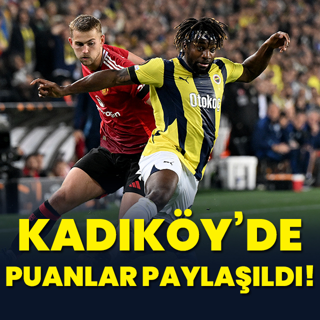 Kadıköy'de puanlar paylaşıldı!