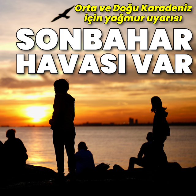 Karadeniz'de yağmur var, sıcaklıklar mevsim normalinde