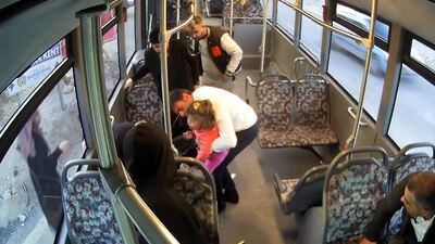 Otobüs şoföründen hayat kurtaran müdahale