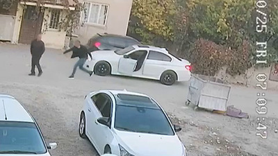 Tetiği çeken de saldırıya uğrayan da sakin!