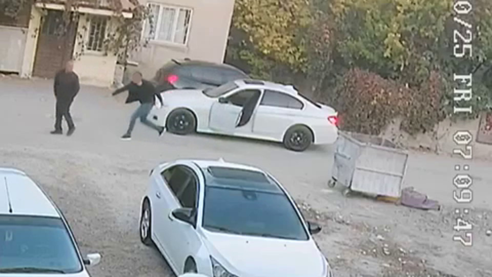 Tetiği çeken de saldırıya uğrayan da sakin!