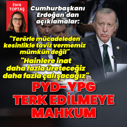  Cumhurbaşkanı Erdoğan'dan TUSAŞ saldırısı açıklaması