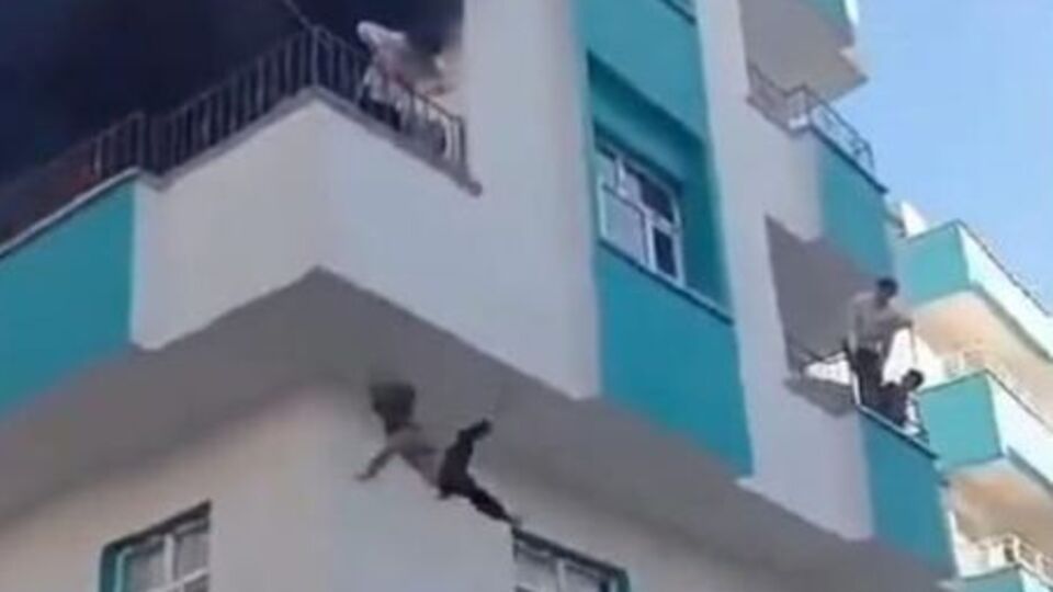 6 katlı binada can pazarı!