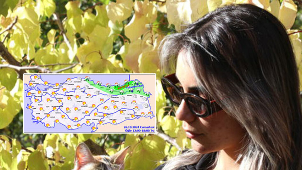 Sıcaklık batıda yükseliyor! 2 bölgede sağanak! İllerimizde hava durumu!