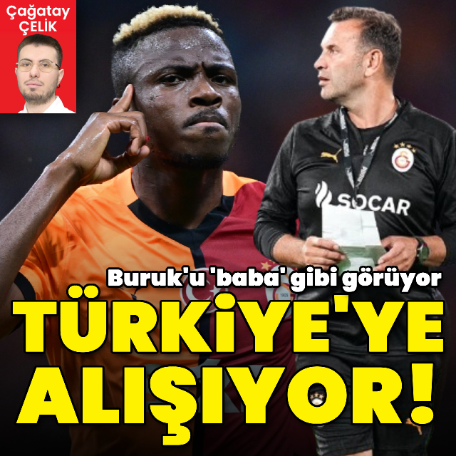 Osimhen Türkiye'ye alışıyor