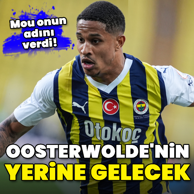 Oosterwolde'nin yerine gelecek!