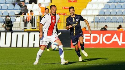 Beş gollü maçta kazanan Samsunspor