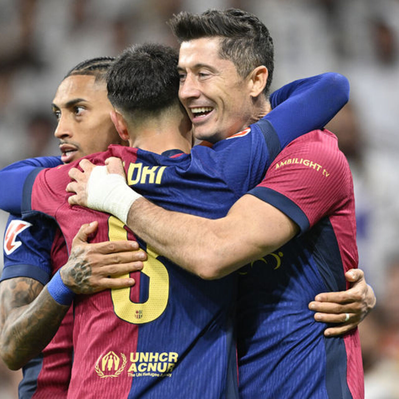 El Clasico'da zafer Barça'nın!