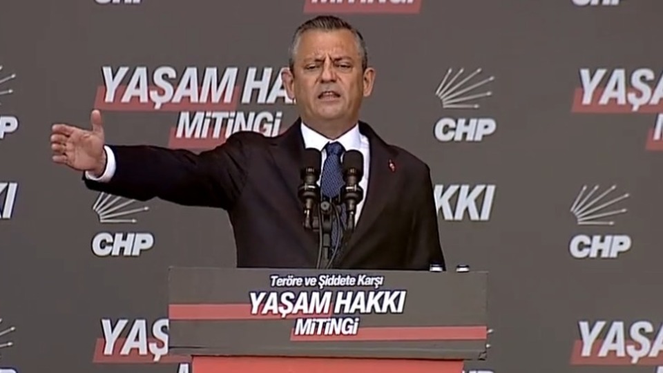 CHP'den 'Yaşam Hakkı' mitingi