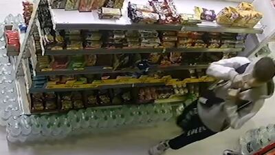 Dubai çikolatalarını böyle çaldılar