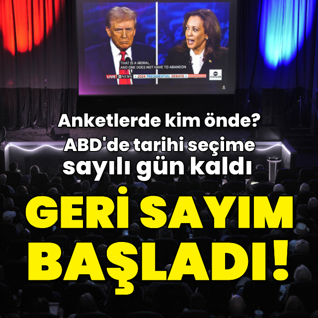 ABD'de tarihi seçim! Anketlerde kim önde?