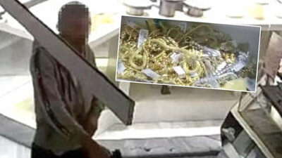 1 milyon TL'lik altını çaldılar! Tetiğe bastı ama...