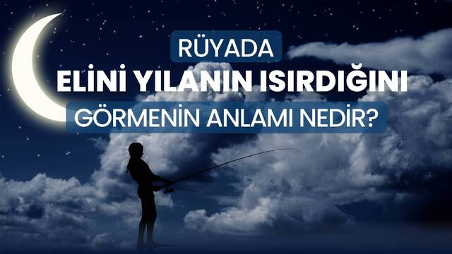 Rüyada elini yılan ısırması ne anlama gelir?