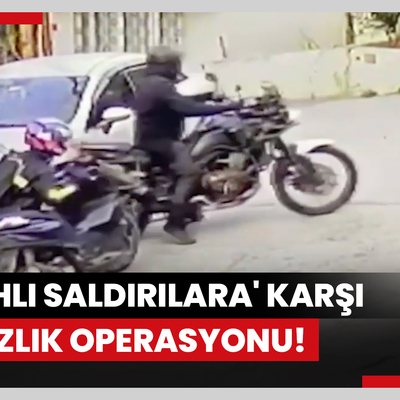 26 motosiklet çaldılar! 'Silahlı saldırılara' karşı hırsızlık operasyonu!