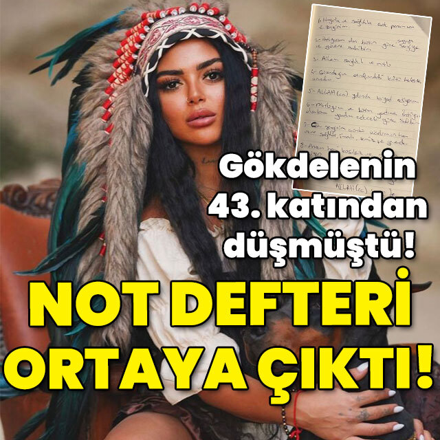 Gökdelenin 43. katından düşmüştü! Not defteri ortaya çıktı!
