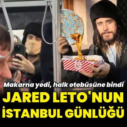 İstanbul'da makarna yedi