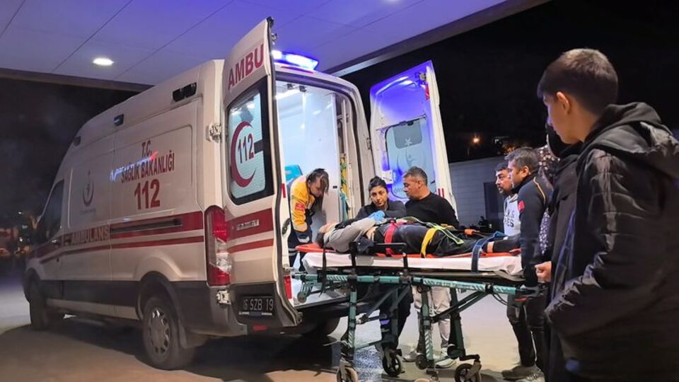 Halı silkelerken canından oluyordu!