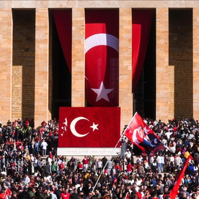 Cumhuriyet'in 101. yılı kutlandı