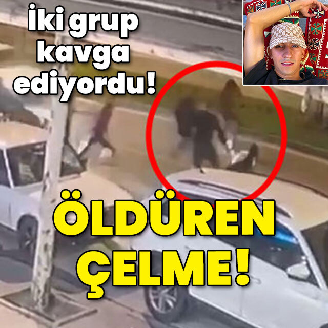 İki grup kavga ediyordu! Öldüren çelme!
