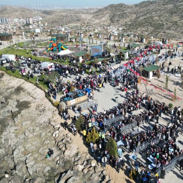Kahveci Dağı Konaklamalı Orman Parkı açıldı