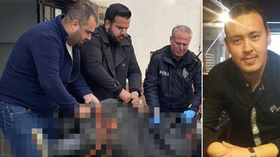 Evde kanlı kavga! Arkadaşını öldürdü!