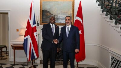 Bakan Fidan Londra'da
