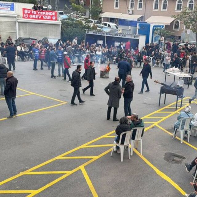 Kartal Belediyesi işçileri grev kararı aldı