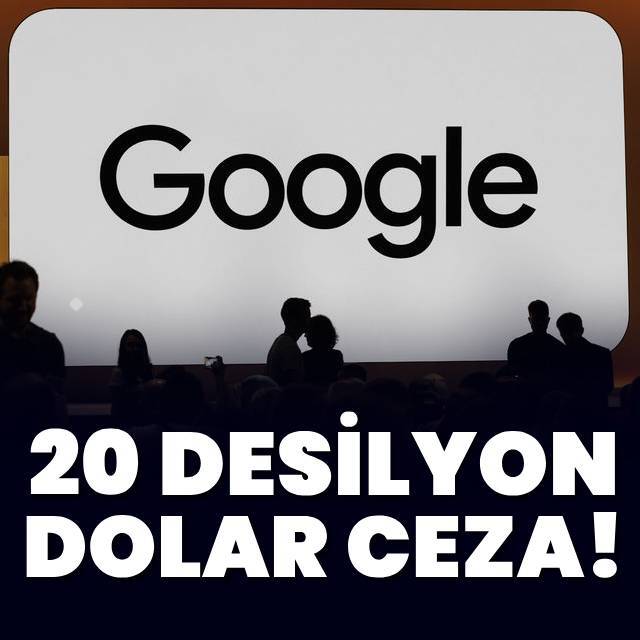 Rusya'dan Google'a 20 desilyon dolarlık ceza!