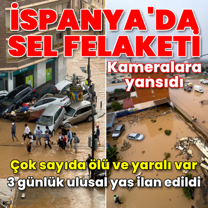 İspanya'da sel felaketi
