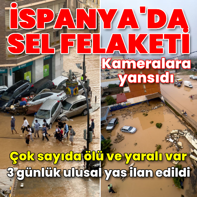 İspanya'da sel felaketi