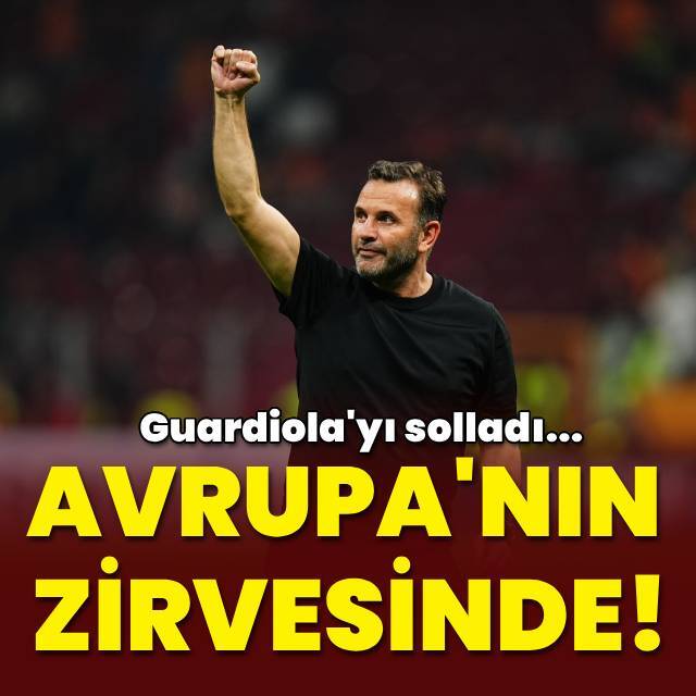 Okan Buruk, Avrupa'nın zirvesinde!