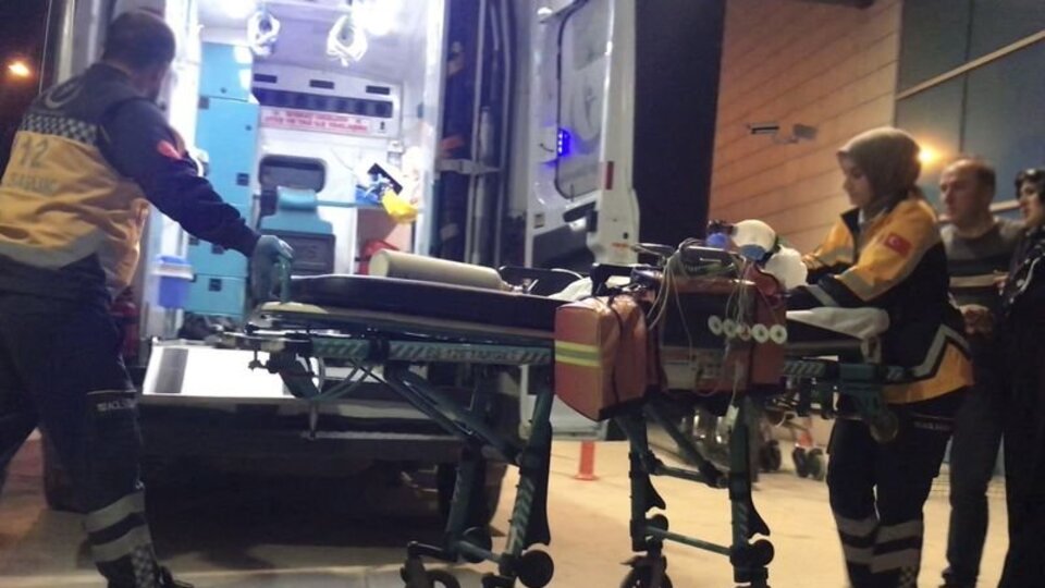 Nefes borusuna üzüm kaçan bebeğin durumu ağır