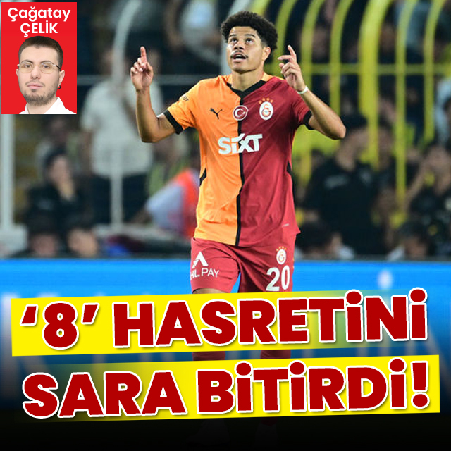 '8' hasretini Sara bitirdi!