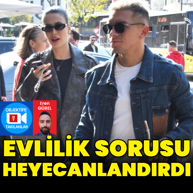 Evlilik sorusu heyecanlandırdı