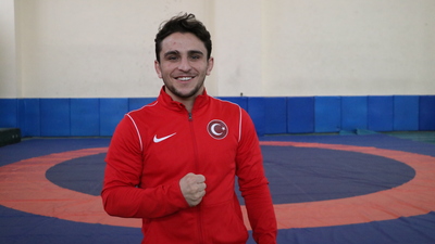 Milli güreşçi Ahmet Duman, dünya ikincisi oldu