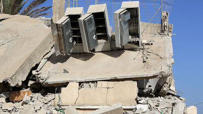 Gazze'de 3 eve saldırı: 20 ölü