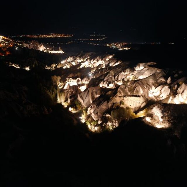 Güvercinlik gece de turist çekecek