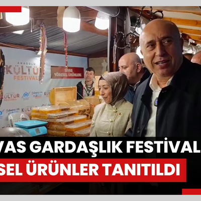 Sultangazideki "3. Sivas Gardaşlık Festivali"nde yöresel ürünler tanıtıldı