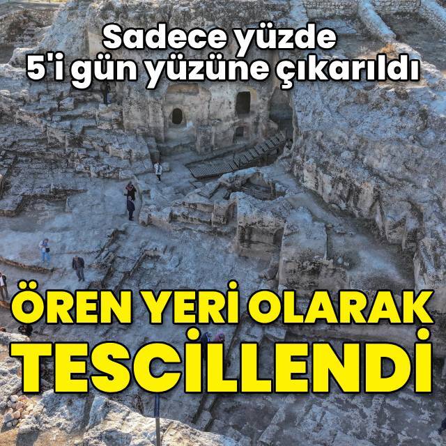 'Hilar Kaya Mezarları' ören yeri olarak tescillendi