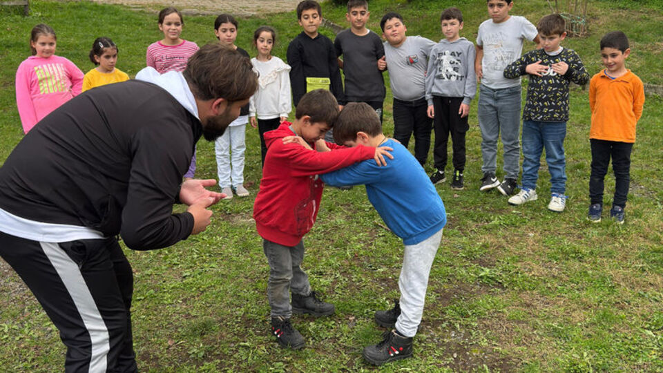 Salıpazarı'nda "Spora İlk Adım Projesi"