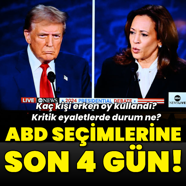 ABD seçimlerine son 4 gün! Kritik eyaletlerde son durum ne?