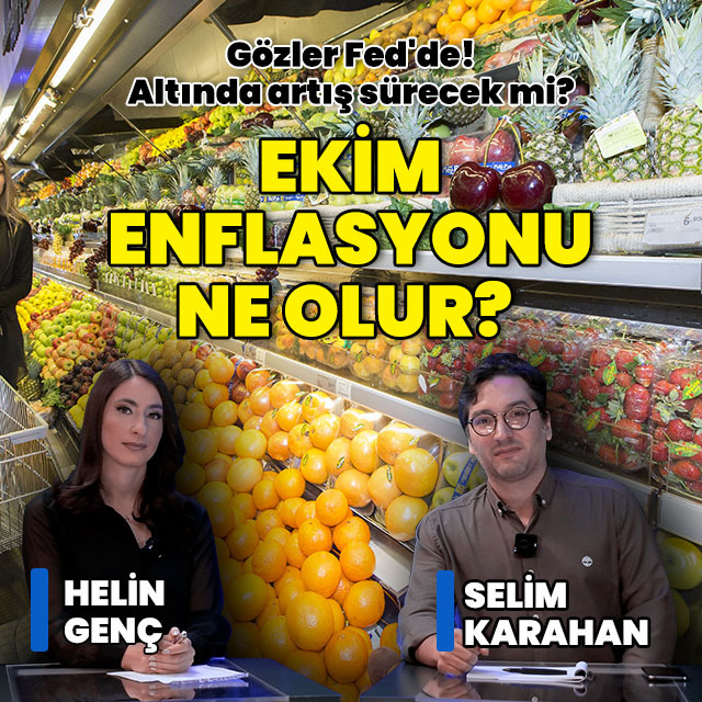 Ekim'de enflasyon ne olur?