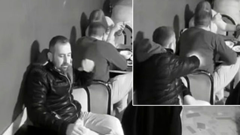 Husumetlisi bir kadınla oturuyordu! Ağzına fıstık attı tetiğe bastı!