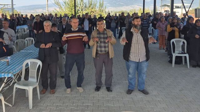 Turgutlu'da yağmur duası yapıldı