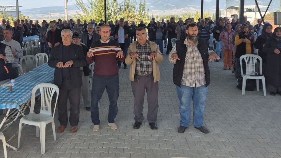 Turgutlu'da yağmur duası yapıldı