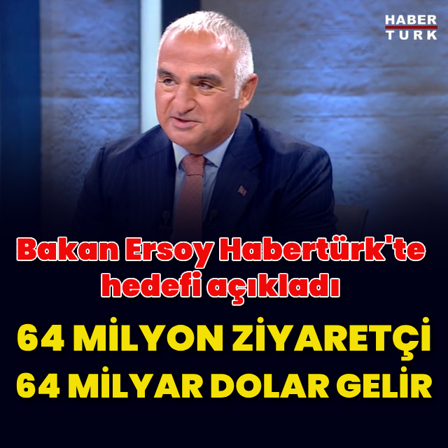 Bakan Ersoy'dan Habertürk'e açıklamalar