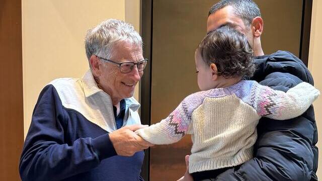 Bill Gates'e yeni torun geldi
