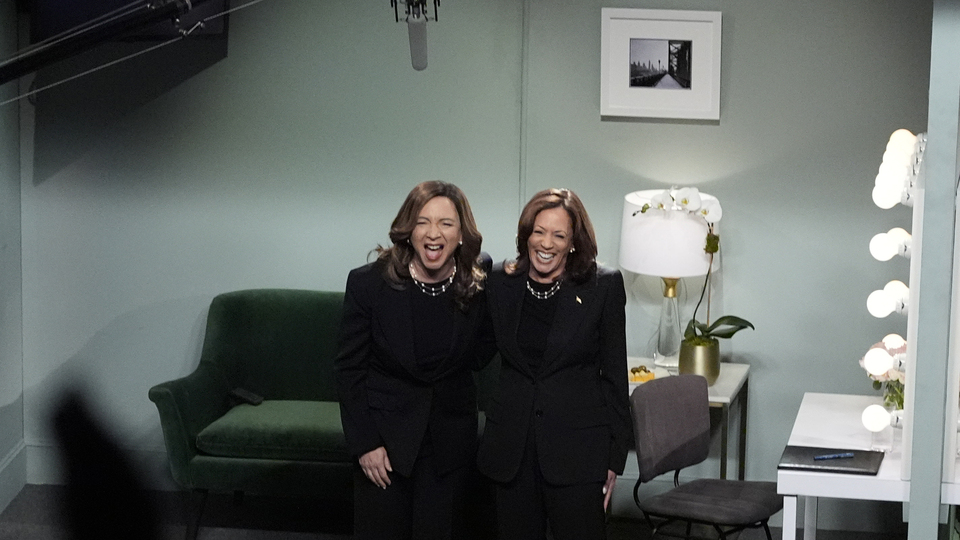 Harris'ten sürpriz: En çok izlenen programlardan birine katıldı